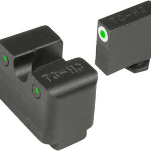 Truglo Sight Set For Glock Hi - Mos Tritium Pro Whte W-u-notch