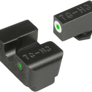 Truglo Sight Set For Glock Hi - Tritium Pro White W- U-notch