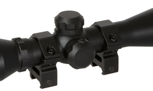 Truglo Scope 4x32mm Shotgun- - Rimfire Diamond Retcl Black