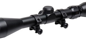 Truglo Scope Trushot 3-9x40mm - Duplex W-weaver Rings Black