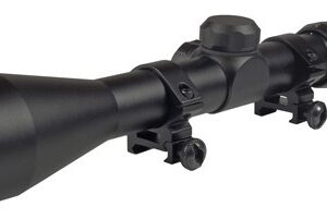 Truglo Scope Buckline 3-9x40mm - Bdc Black W-weaver Rings