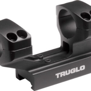 Truglo 1-piece Picatinny Riser - Scope Mount 1"height 1" Rings