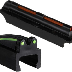 Truglo Sight Set Gobble-dot - Snap On For 1-4" Rib Red-green