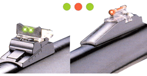 Truglo Sight Set For Mossberg - Slug Barrels Red-green