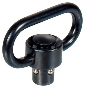 Utg Swivel Qd Push Button - 1.38" Black
