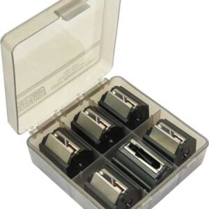 Mtm 10-22 Rotary Mag Storage - Case Holds 6 Rotary Mags Smoke