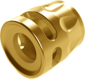 True Precision Mini Compensatr - 1-2x28 Gold Tin