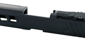 True Precision Sig P320c Slide - W-rmr Cut & Plate Black Dlc