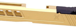 True Precision Ruger Rxm Slide - W-rmr Cut Gold Tin