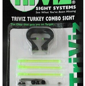 Hiviz Shotgun Deer-turkey Set - Triviz 1-4"-3-8" Vent Ribs