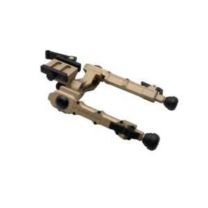 Accu-tac Bipod Wide Body Rifle - 7.5" Max Height Arca Tan