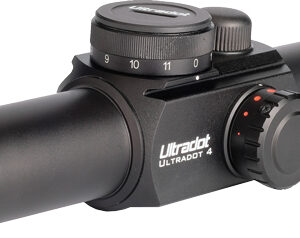 Ultradot Red Dot Sight 25mm - 2-4-8-10 Moa Dot Black
