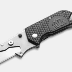 Outdoor Edge Utilipro Folding - Utility Knife And Tool Black