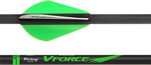 Victory Archery Vforce Gamer - 300 Arrow Fletched 6pk