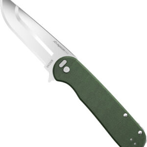 Outdoor Edge Razor Vx3 3" Fldr - Green Micarta Ss Ball Bearings