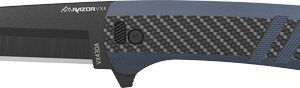 Outdoor Edge Razor Vx4 3" Fldr - Carbon Blue G10 Black Dp