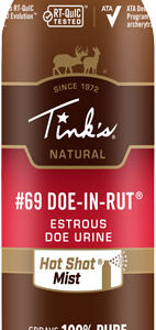 Tinks Deer Lure #69 Doe-in-rut - Hot Shot Mist 3oz. Aerosol