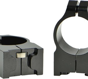 Warne Rings 1" Ruger Medium - No.1-mini14-blackhawk Matte