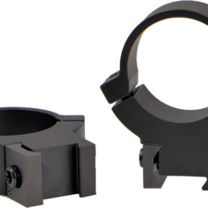 Warne Rings 7.3-22 1" High - Matte 3-8 Or 11mm Dovetail