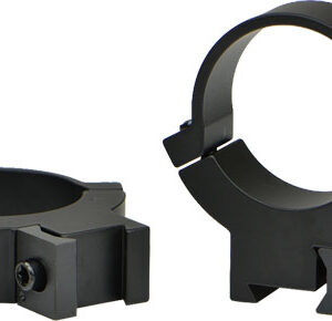 Warne Rings 7.3-22 30mm High - Matte 3-8 Or 11mm Dovetail