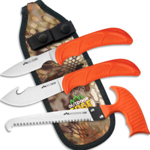 Outdoor Edge Wildguide 3 Piece - Hunting Combo W-krypek Sheath