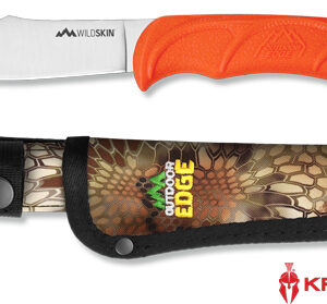 Outdoor Edge Wild Skin 4.0" - Guthook Knife W- Mo Sheath