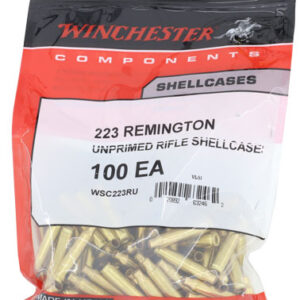 Winchester Unprimed Cases 223 - Remington 100 Pack 20pk-cs