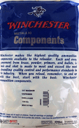 Winchester Unprimed Cases - 357 Magnum 100 Pack 20pk-cs