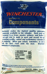 Winchester Unprimed Cases 7mm - Rem Mag 50 Pack 20pk-cs