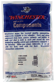 Winchester Unprimed Cases - 9mm Luger 100 Pack 20pk-cs