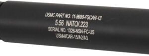 Guntec Ar15 Fake Suppressor - 5.5" 1-2x28 Threads Black
