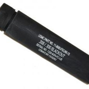 Guntec Ar308 Fake Suppressor - 5.5" 5-8x24 Threads Black