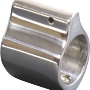 Guntec Low Profile Gas Block - .750 Dia Polished Stainless