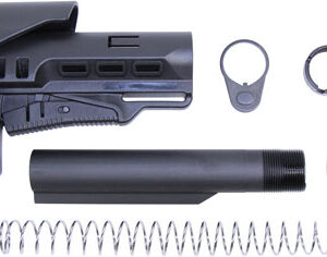 Guntec Multi Cal Collapsible - Stock Set W-adj Cheek Riser