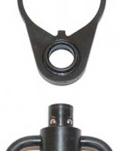 Guntec Qd Single Point Sling - Adapter W-qd Swivel Black
