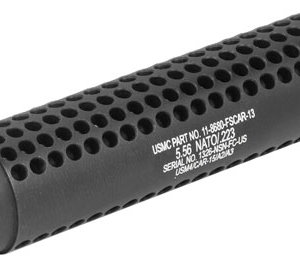 Guntec Ar15 Fake Suppressor - Socom Style 1-2x28 Tpi Black