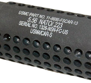 Guntec Ar15 Fake Suppressor - Socom Mini 1-2x28 Tpi Black